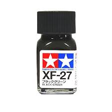 XF-27 Flat Black Green Enamel Paint