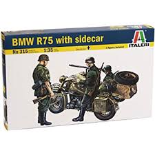 Italeri 1/35 BMW R75 with sidecar