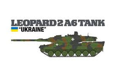 Tamiya -1/35 Leopard 2 A6 Tank "Ukraine"
