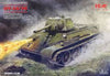 ICM- 1/35 OT-34/76 (WWII Soviet flamethrower tank)