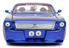 Jada- 1/24 Ford Mustang BTM 1965 Candy Blue with silver flames