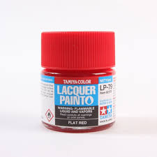 LP-79 Flat Red Lacquer Paint