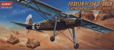 Academy 1/72 Fieseler FI.156 Storch "Afrika Korps" with Kubelwagen