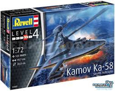 Revell 1/72 Kamov Ka-58 Stealth Helicopter