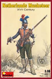 MiniArt- 1/16 Netherlands Musketeer