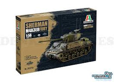 Italeri 1/56 Sherman M4A3E8Fury