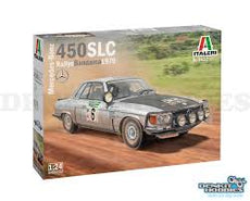 Italeri 1/24 Mercedes-Benz 450SLC Rallye Bandama 1979