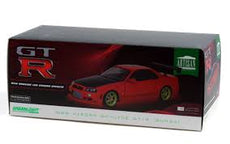 GreenLight 1/18 1999 Nissan Skyline GT-R (BNR34) (Red) With working LED Ground Effects