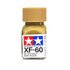 XF-60 Flat Dark Yellow Enamel Paint