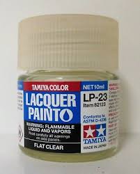 LP-23 Flat Clear Lacquer Paint