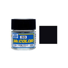 Mr Color - 33 Flat Black-Primary
