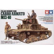 Tamiya -1/35 Carro Armato M13/40 Italian Medium Tank