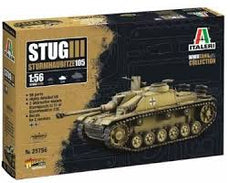 Italeri 1/56 Stug III Sturmhaubitze 105