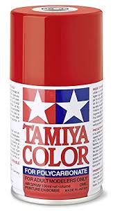 PS-34 Bright Red Polycarbonate Paint