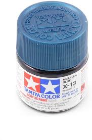 X-13 Metallic Blue Acrylic Paint