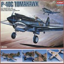 Academy - 1/48 P-40C Tomahawk