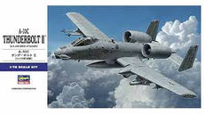 Hasegawa- 1/72 A-10C Thunderbolt II (U.S. Airforce Attacker)