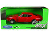 Welly 1/24 Oldsmobile 442 1968 Red