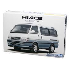 Aoshima- 1/24 Toyota Hiace Super Custom