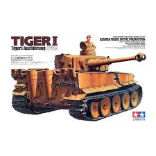 Tamiya -1/35 Tiger I Ausfuhrung Afrika