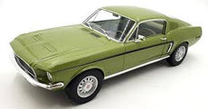 Norev 1/12 Ford Mustang Fastback GT 1968 (Light Green Metallic)
