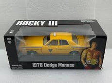 GreenLight 1/24 1978 Dodge Monaco City Cab Rocky III (Yellow)