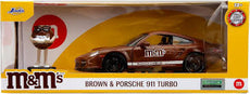 Jada 1/24 Brown & Porsche 911 Turbo