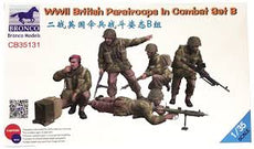 Bronco 1/35 WWII British Paratroops In Combat Set B