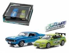 GreenLight 1/43 Fast & Furious 2 pack Chevy Yenko Camaro/02 Mitc Lancer