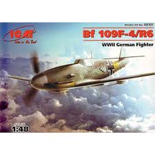 ICM- 1/48 Bf 109F-4/R6 (WWII German Fighter)