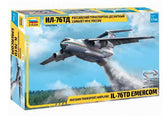 Zvezda-1/144 Russian Transport Airplane IL-76TD EMERCOM