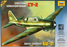 Zvezda-1/48 Soviet Bomber SU-2