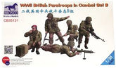 Bronco 1/35 WWII British Paratroops In Combat Set B