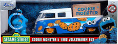 Jada 1/24 Cookie Monster & 1963 Volkswagen Bus Pickup