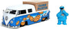 Jada 1/24 Cookie Monster & 1963 Volkswagen Bus Pickup