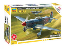 Zvezda-1/72 YAK-9D Soviet Fighter