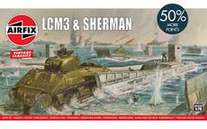 Airfix- 1/76 LCM3 & Sherman
