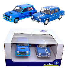 Solido 1/18  Renault Set Renault 5 Turbo and Renault 8 Gordini