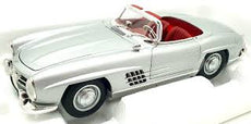 Norev 1/18 Mercedes-Benz 300 SL Roadster 1957 (Silver)