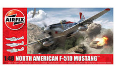 Airfix- 1/48 North American F-51D Mustang