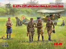 ICM- 1/48 U-2/Po-2VS with Soviet Pilots & GP (1943-1945