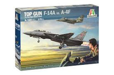 Italeri 1/72 Top Gun F-14A vs. A-4F