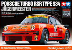 TAMIYA -1/24 Porsche Turbo RSR Type 934 Jagermeister