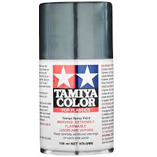 TS-100  Semi Gloss Bright Gun Metal Synthetic Paint