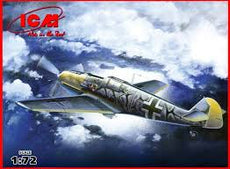 ICM- 1/72 Bf 109E-7/B (WWII German Fighter-Bomber)