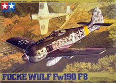 Tamiya -1/48 Focke Wulf Fw190 F8