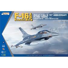 Kinetic 1/48 F-16 Block 20 Rocaf F-16 A/B 70th Anniversary flying tigers