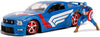 Jada 1/24 Captain America & 2006 Ford Mustang GT