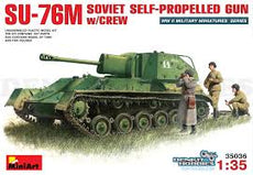 MiniArt- 1/35 SU-76M Soviet-Propelled Gun