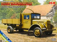 ICM- 1/35 V3000S 'Einheitsfahrerhaus' (WWII German Military Truck)